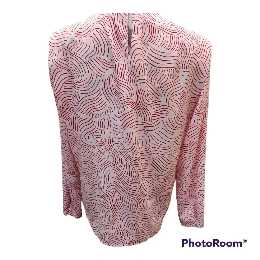 Christian Dior Print Blouse Vtg - Picture 2 of 7
